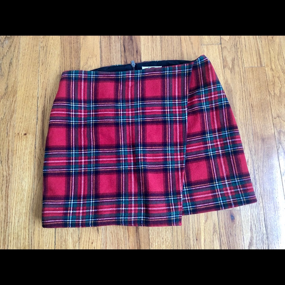 Plaid skirt